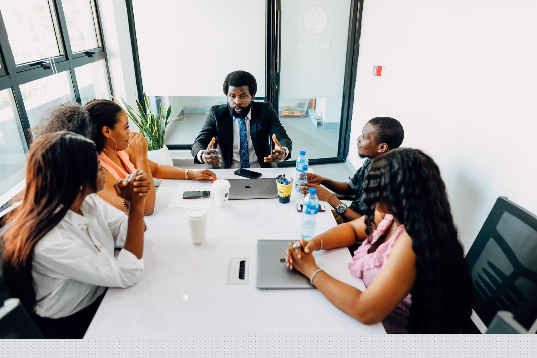 Réunion de travail à Lagos